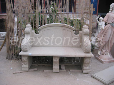 Stone Carving Bench 003